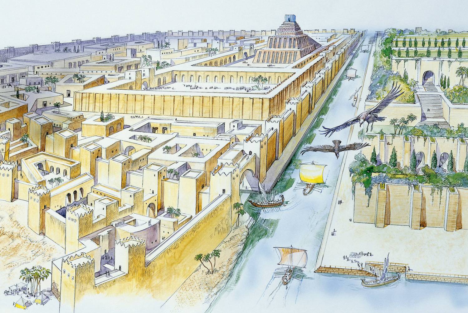Древний Багдад архитектурная реконструкция