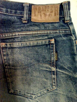 Retro jeans eredete