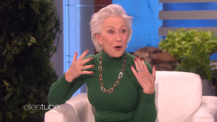 Helen Mirren épp most nyert egy egész évet az életéből