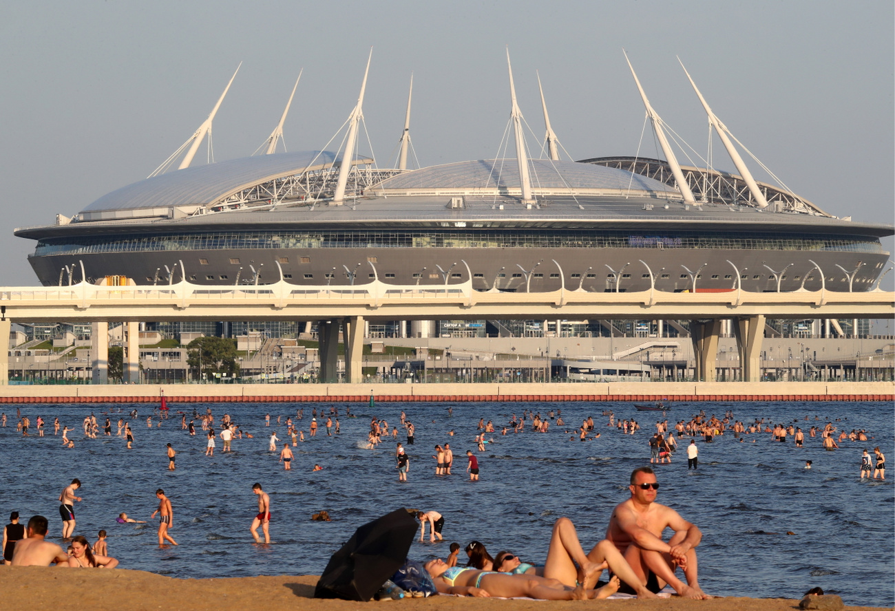 жара в санкт петербурге