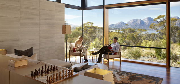 Csodás kilátás - Saffire Freycinet, Coles Bay (Tasmánia), Ausztrália