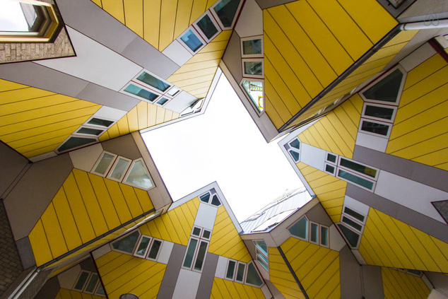 Cubehouse in centre of Rotterdam