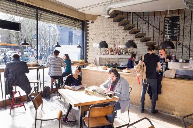 A shoreditch-i Grind Cafe