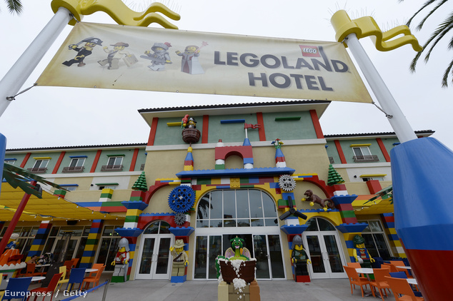 Képünk a Kaliforniában található Legoland Hotelről készült