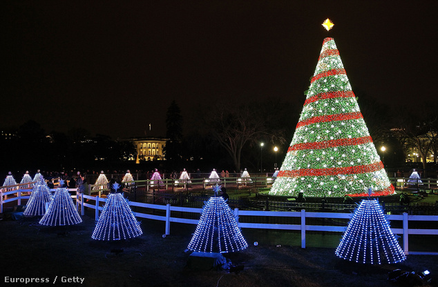 Washingtonban a Fehér Ház előtti Elnökök parkjában évről-évre 'Tree Lighting Ceremony' címmel rendeznek ünnepséget. Ez itt az amerikaiak nemzeti karácsonyfája