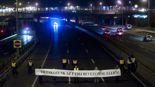 Elsötétítéssel folytatódik a budaörsi útdíjlázadás