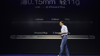 Kínából jön az iPhone 6 új kihívója
