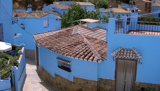 Júzcar hupikéken
