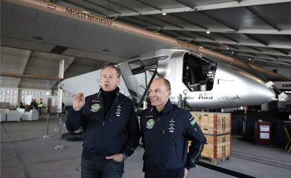 Bertand Piccard és Andre Borschberg