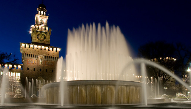 A milánói Castello Sforzesco