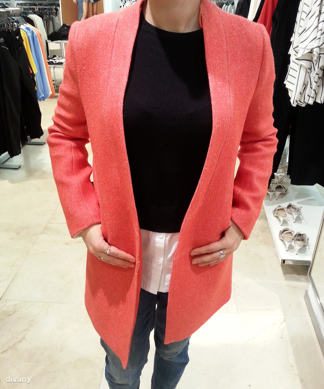 Zara: pink kiskabát, 25.995 forint