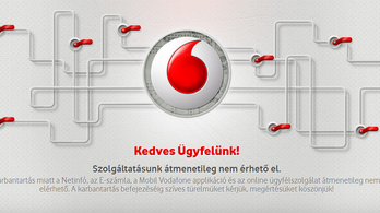 Nem működott a Vodafone netes ügyfélszolgálata