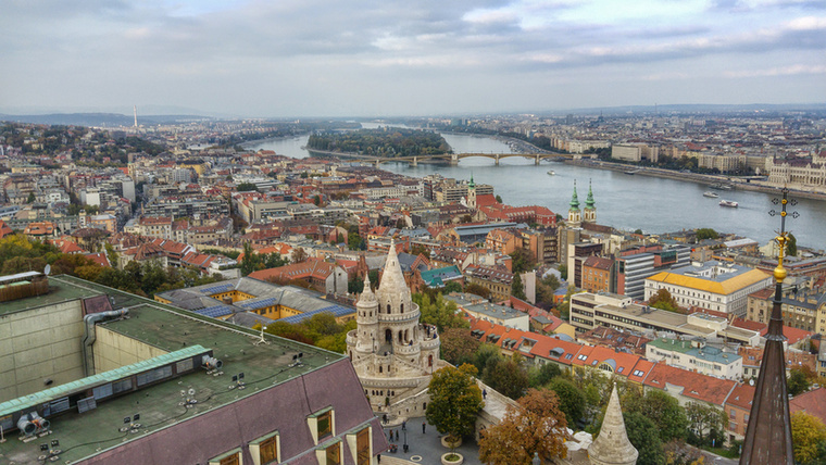 Aki feljön ide, majdnem egész Budapestet láthatja madártávlatból.