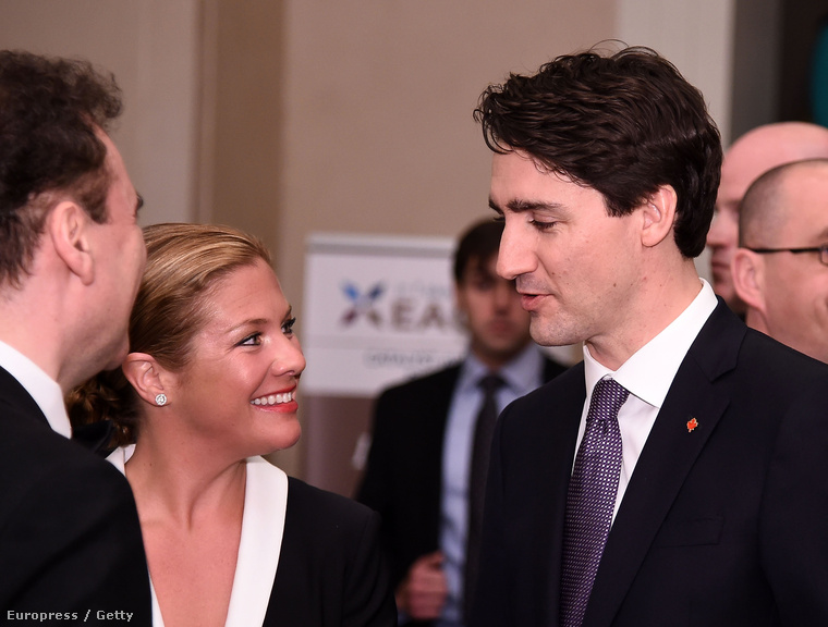 Sophie Grégoire-Trudeau igazi politikusfeleség, mindenben mellette áll