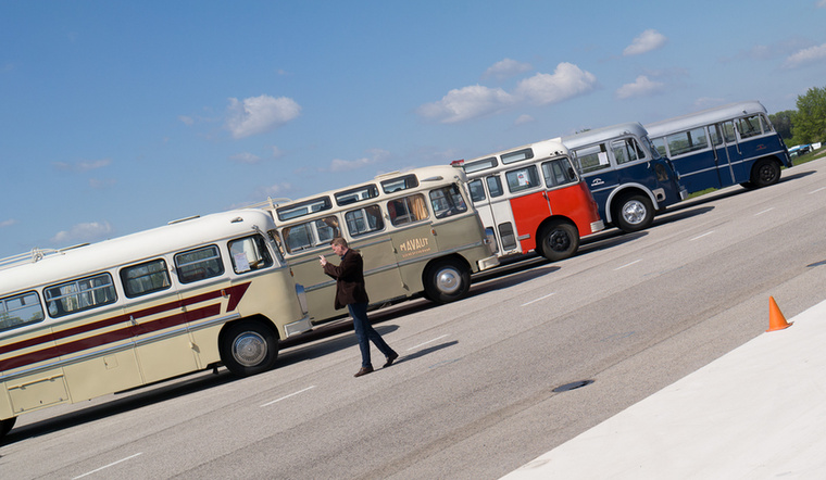 A régi buszok tárlatán pedig lehetett zokogni, hogy bezzeg amikor még volt magyar buszgyártás