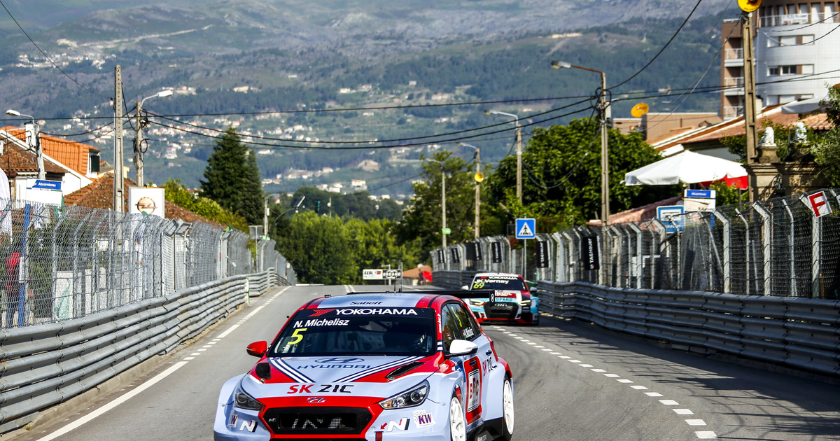 Sérült csuklóval 3. és 5. Michelisz Portugáliában