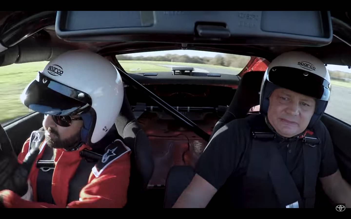 Vakon vezettek körbe a Top Gear tesztpályáján