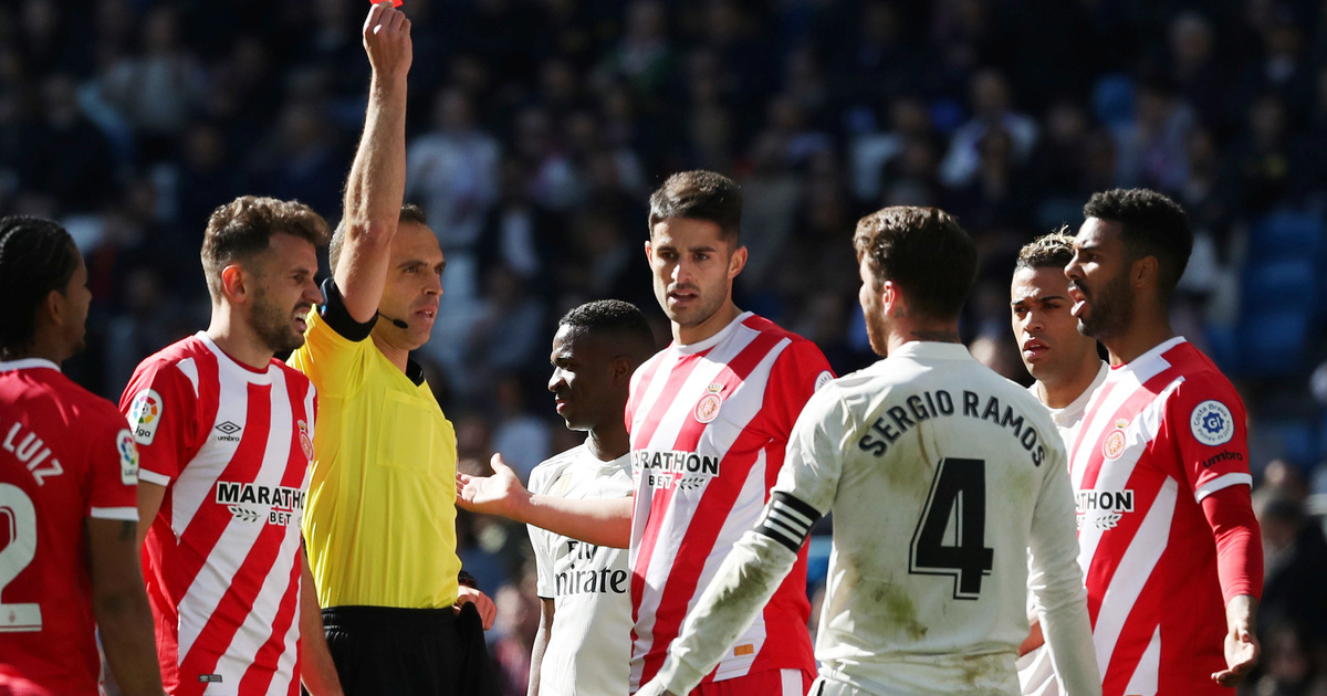 Óriási meglepetésre kikapott a Real, Sergio Ramost kiállították