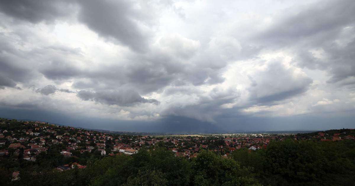 Borongós szombatra van kilátás, többfelé kell esőre számítani