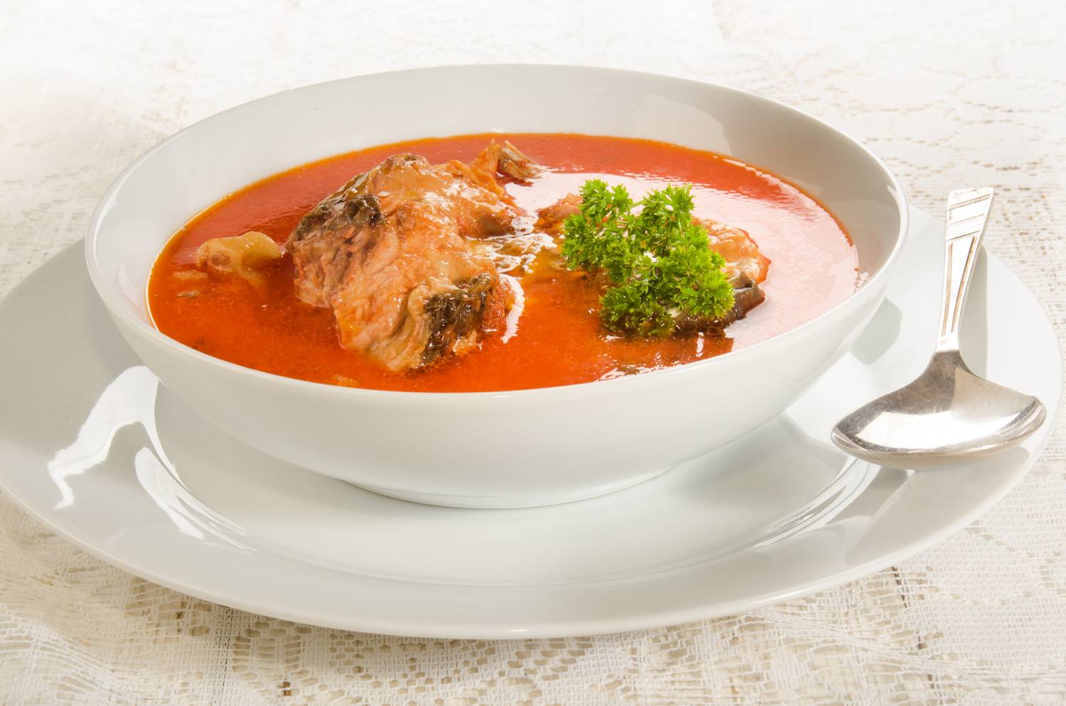 Фото белых тарелок для супа
