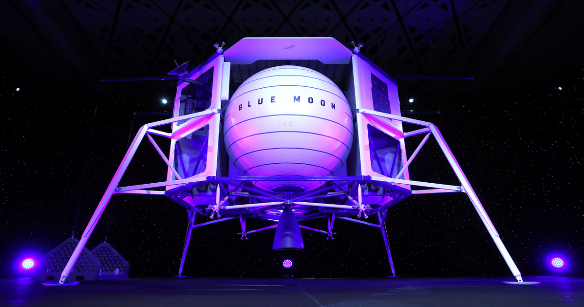 Index – Tech-Science – Bezos ofrece $ 2 mil millones a la NASA por la oportunidad de Blue Origin en la luna