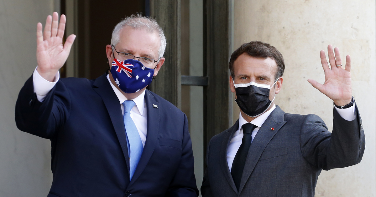 Index – abroad – speaking again between the French President and the Australian Prime Minister