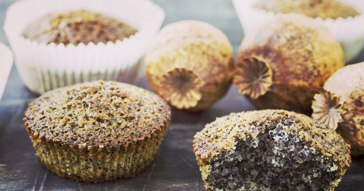30 perces mákos muffin: gazdagságot hoz az új évben