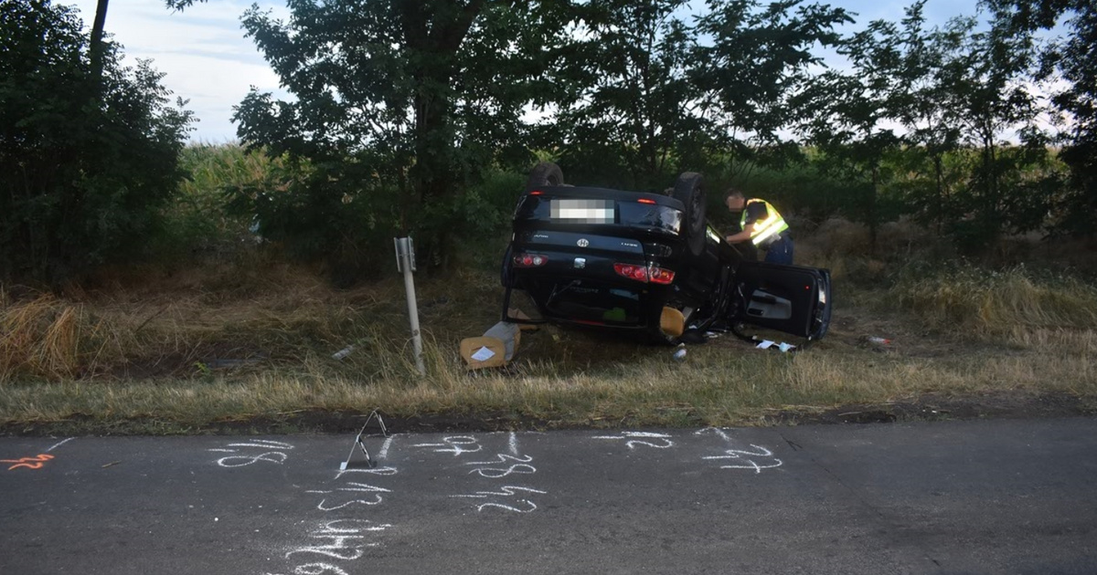 Index – Domestic – A couple in Békés county drove into a ditch due to a quarrel