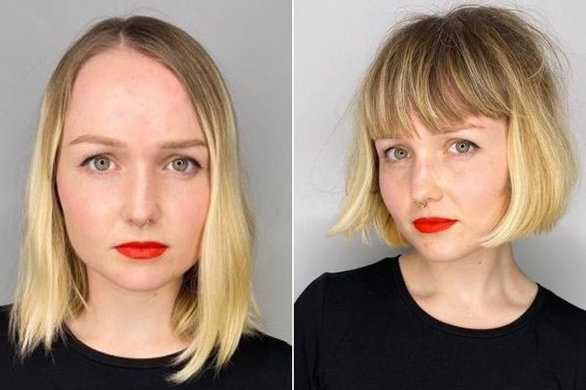 Így változtatja meg az egész arcot egy jó frufru: előtte-utána fotókon a legszebb átalakulások