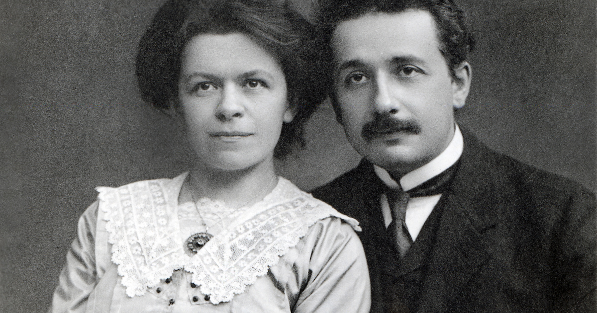 Unokatestvéréért hagyta el első feleségét Einstein – Milevának listát írt arról, hogyan kell viselkednie vele
