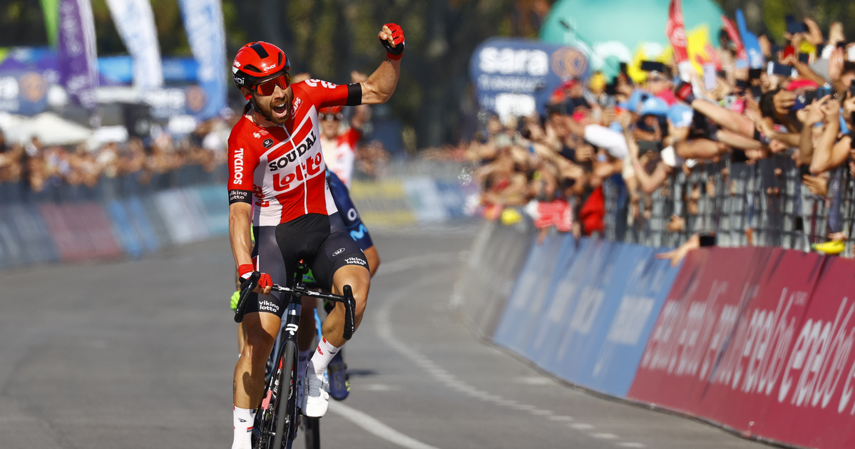 Giro: De Gendt nyerte a nyolcadik szakaszt, Fetter 15. helyen ért célba