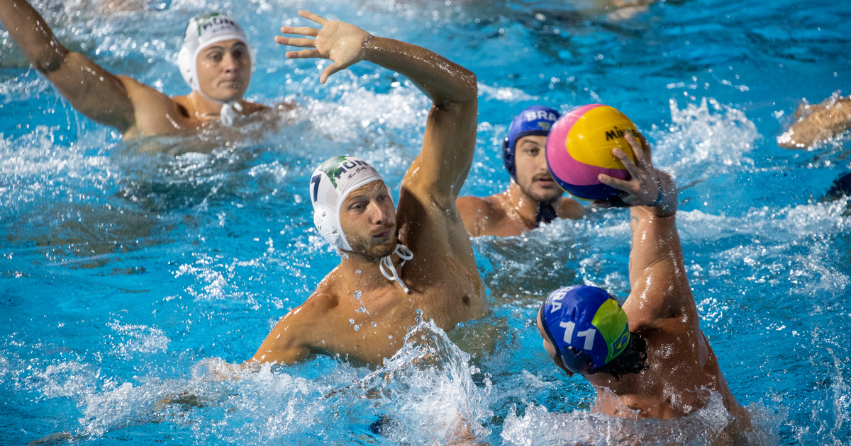 Index – Sports – Brazil Ticked: Hungarian Water Polo Team Celebrates Olympic Day with Twenty Goals