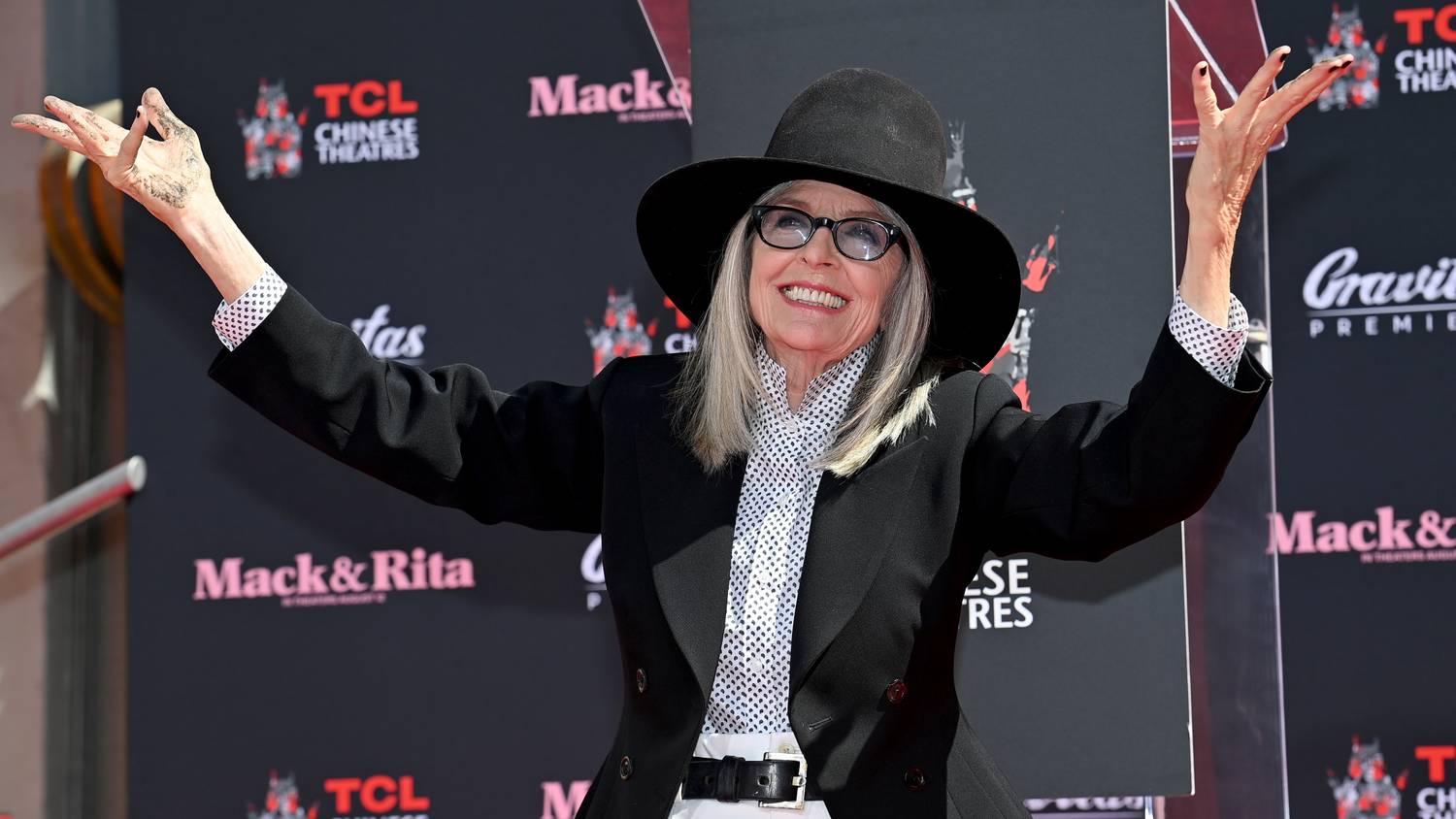 Diane Keaton 76 évesen is divatikon