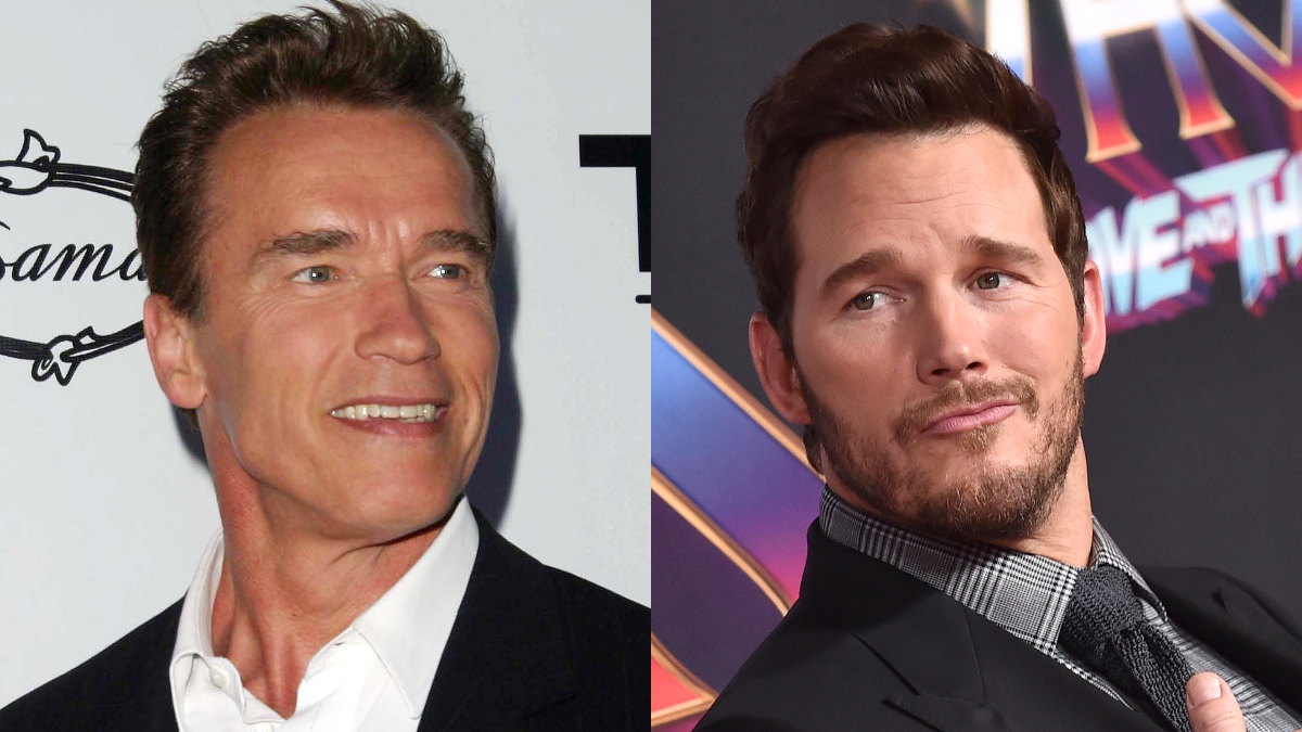 Arnold Schwarzenegger és Chris Pratt együtt ünnepelt