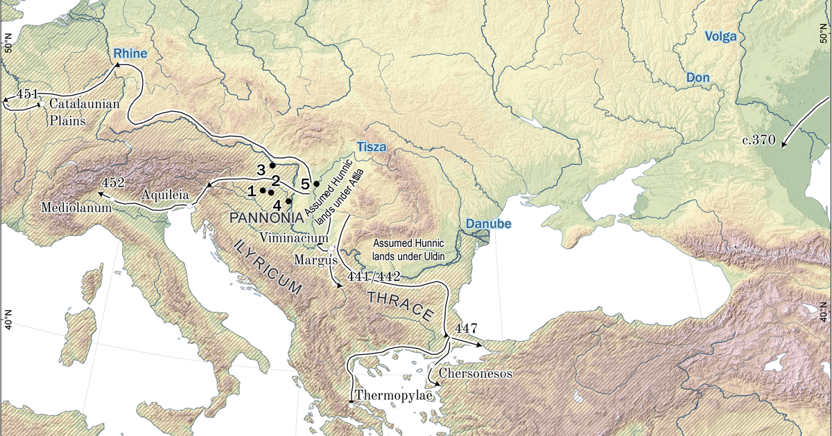 Index – Tech-Science – This is why Attila attacked the Roman Empire