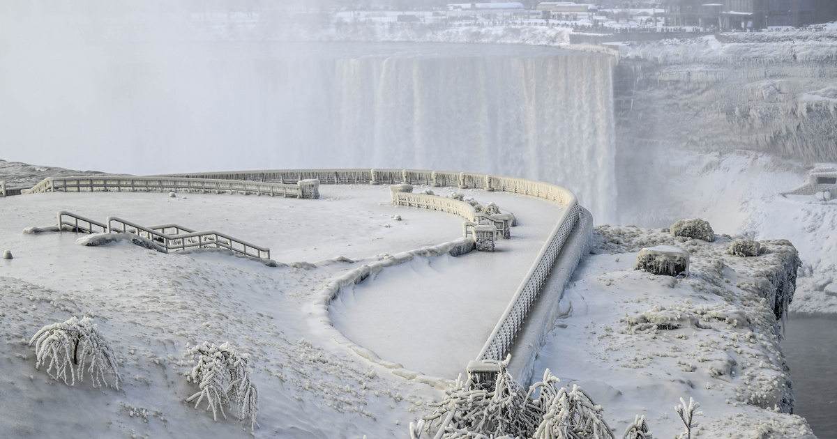 Index – Outside – Frozen Niagara Falls