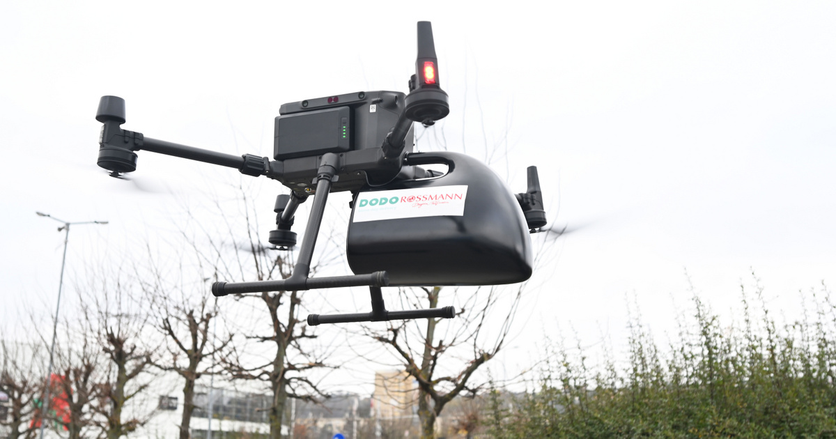 Index – Tech-Science – Drone home delivery is being tested in Budapest