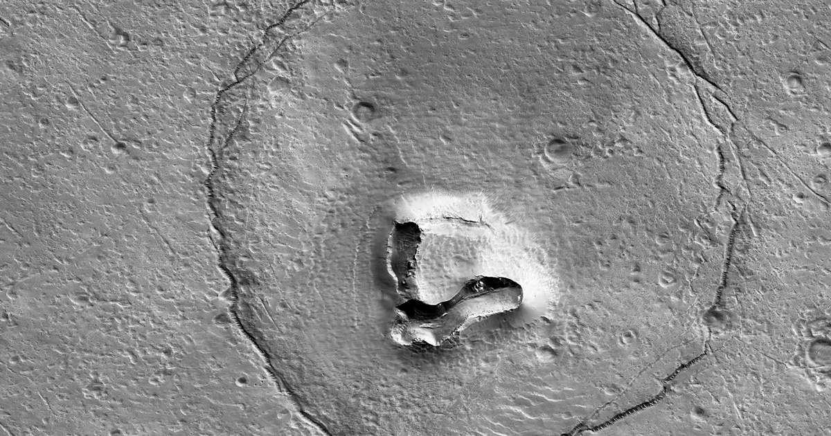 Index – Tech-Science – The bear’s face looked at astronomers looking down on Mars