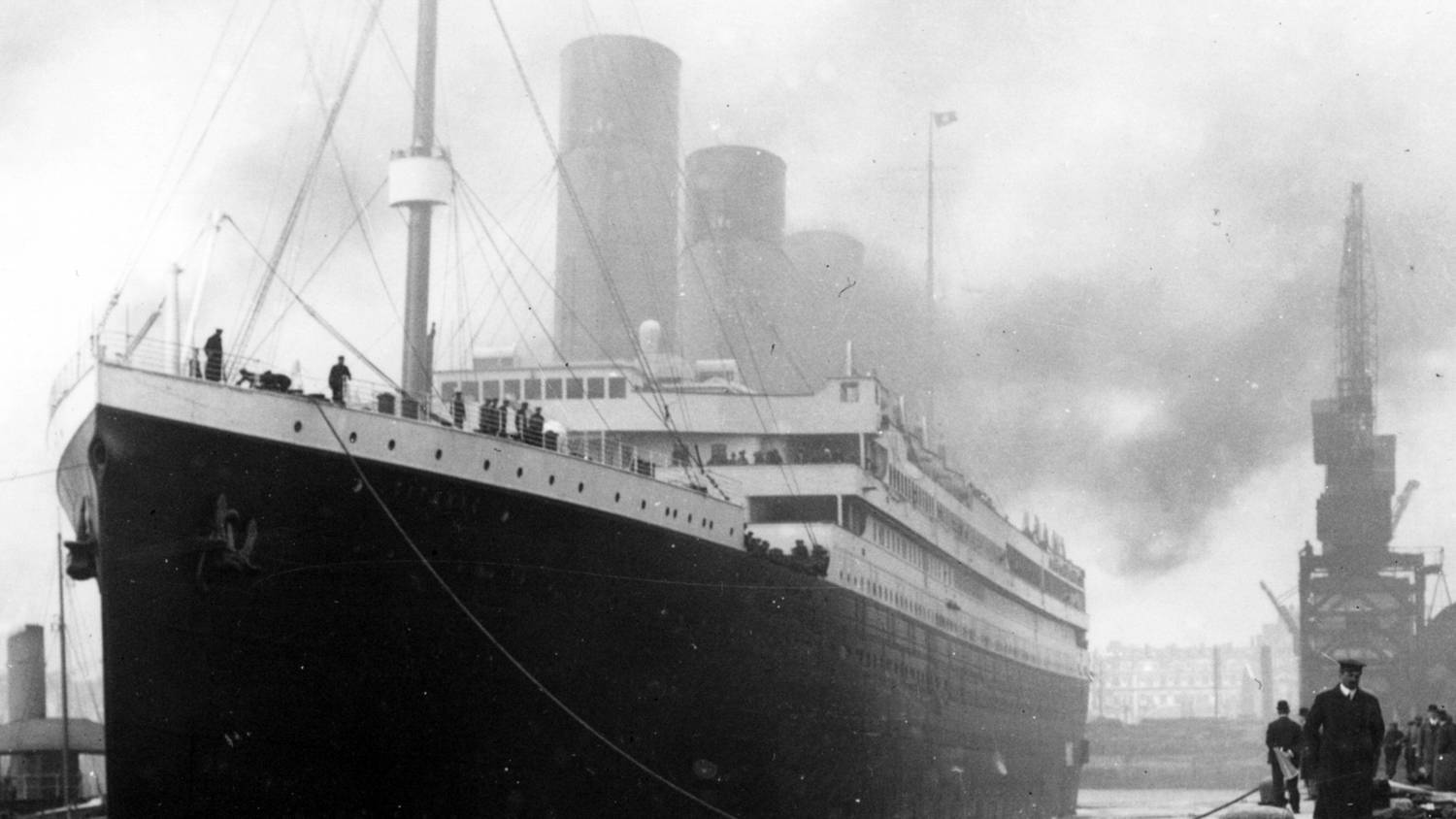 Sosem látott felvételek kerültek elő a Titanicról - videó