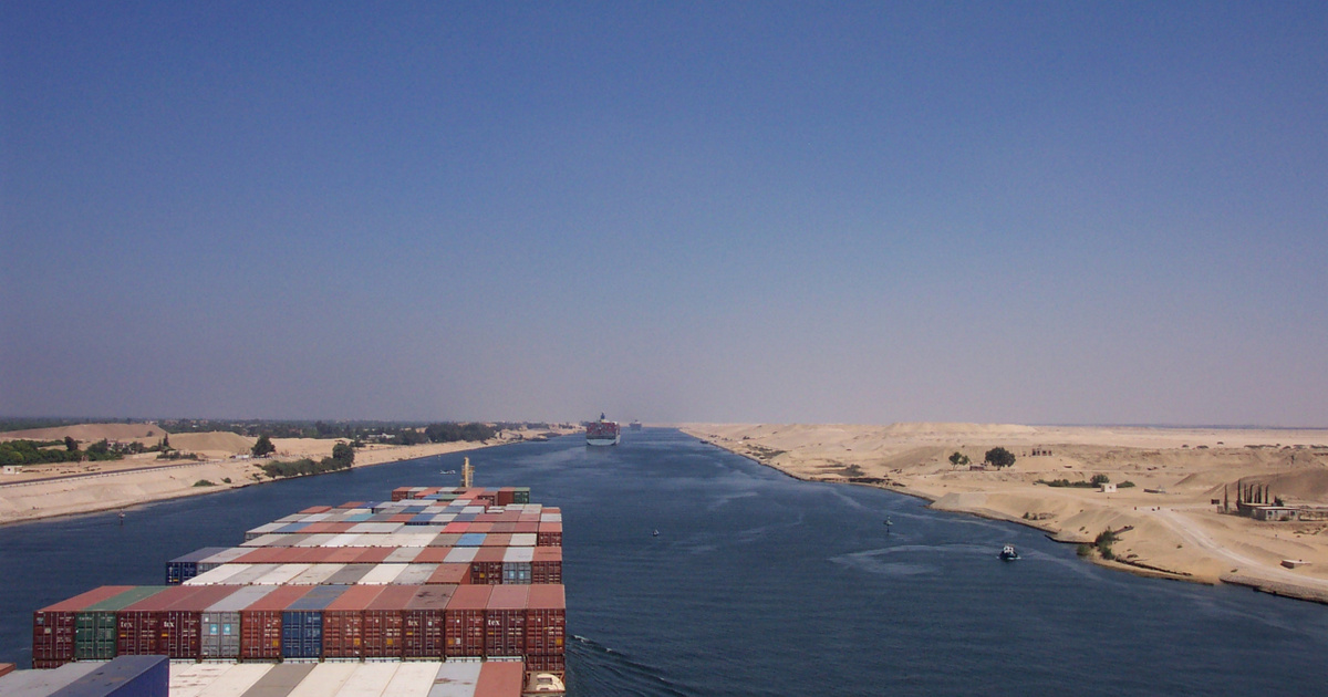 Index – Abroad – A cargo ship ran aground in the Suez Canal