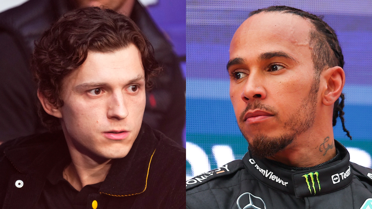 Sztárparádé: együtt bandázott Tom Holland és Lewis Hamilton