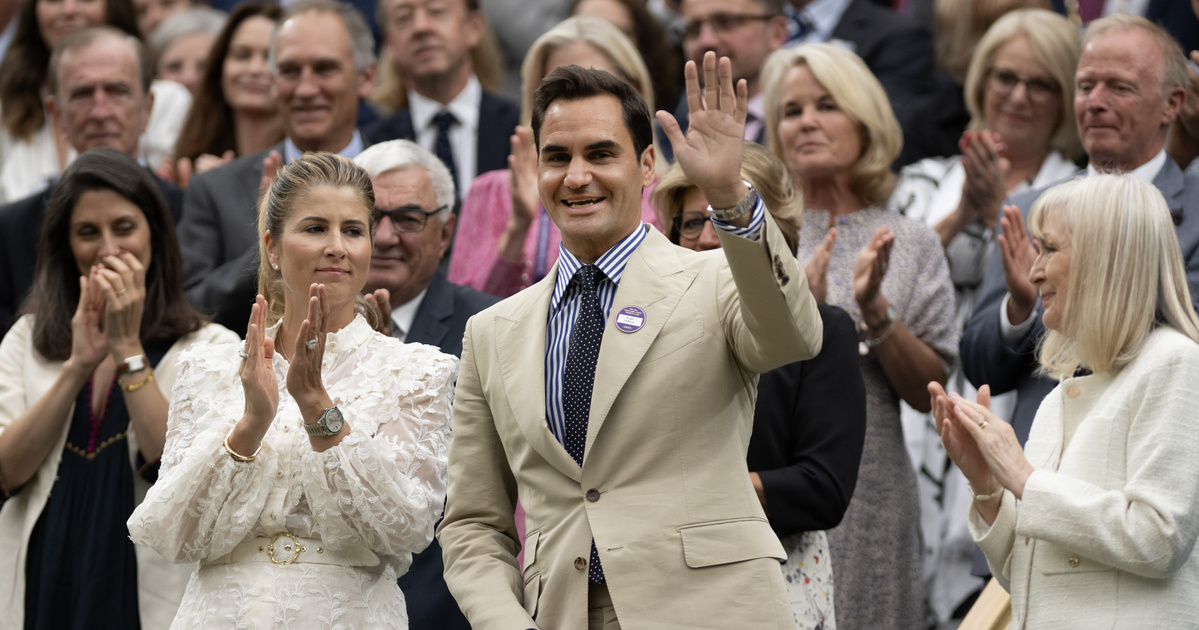 Roger Federer egy új Rolex Sky-Dwellerrel jelent meg Wimbledonban