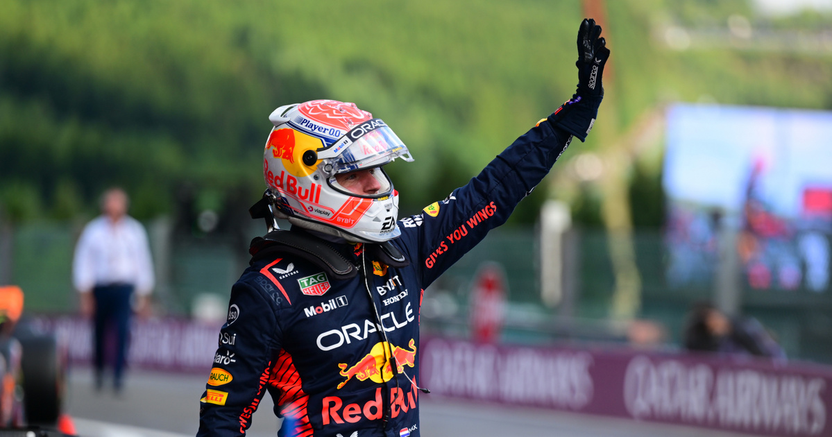 A Hungaroring után a Belga Nagydíjon is összetört a Red Bull trófeája – videó