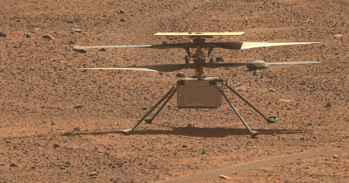 Index – science – The Martian helicopter has flown again after surviving an emergency landing