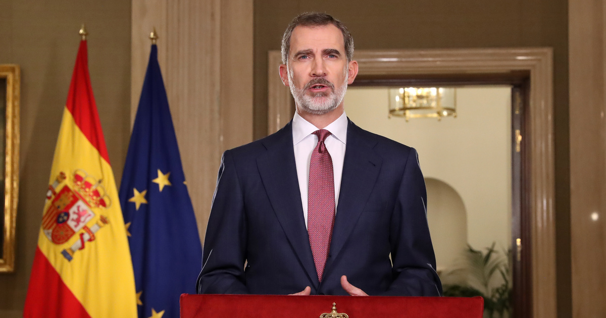 Símbolo – En el extranjero – El Rey de España negocia con las partes para formar gobierno