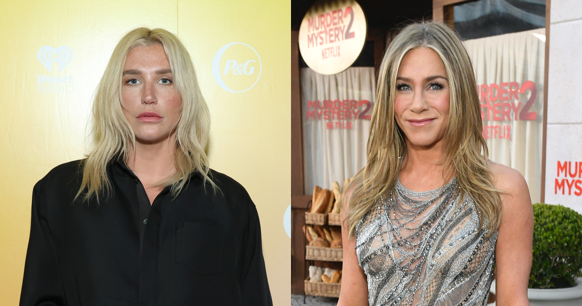 Kesha smink nélkül mutatta meg magát, Jennifer Aniston fehérneműben fotózkodott