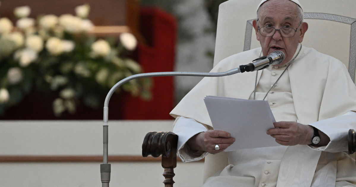 Ferenc pápa felelőtlennek nevezte a „nyugati életvitelt”