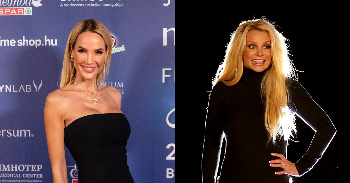 Zimány Linda a fürdőszobában villantott dekoltázst, Britney Spearsnél már áll a karácsonyfa