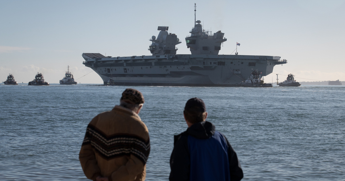 Index – Abroad – A British aircraft carrier cannot participate in a NATO naval exercise due to a malfunction