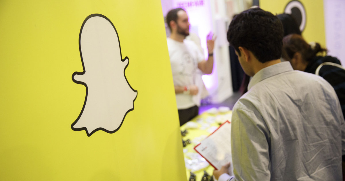 Index Gazdas G Hatalmas Le P T Sbe Kezd A Snapchat